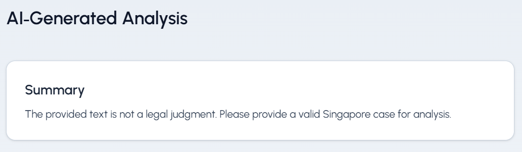 Refined prompt handling for non legal input